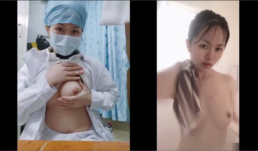 極エロな女性見習い看護師がクリニックで披露